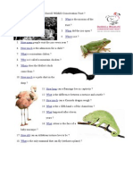 Durrell Zoo Webquest PDF