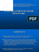 auditarea participatilor financiare