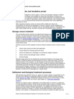 Anaerobic Aerobic and Facultative Ponds