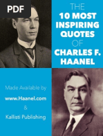 The 10 Most Inspiring Quotes of Charles F Haanel