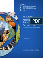An Action Agenda For Sustainable Development