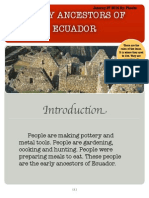 Early Ancestors of Ecuador - Phoebe