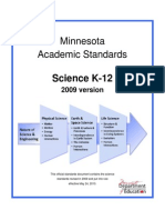 science standards 2009