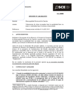 118-12-PRE-Municipalidad Provincial de Canchis - Factor de Relacion[VF]