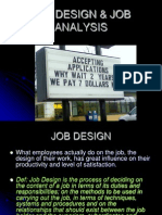 2 Job Design & Job Analysis
