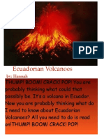 Volcanoes - Hannah