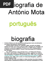 Biografia de António Mota