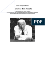 Hans Georg Gadamer Il Cammino Della Filosofia