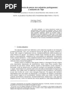 A Decadência da Pesca nos Estuários Portugueses