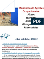 Monitoreo de Agentes Ocupacionales