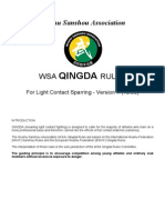 WSA Qingda Rules 2008