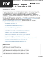 00 Guia de Instalação Passo a Passo de Licenciamento TS do Windows Server 2008