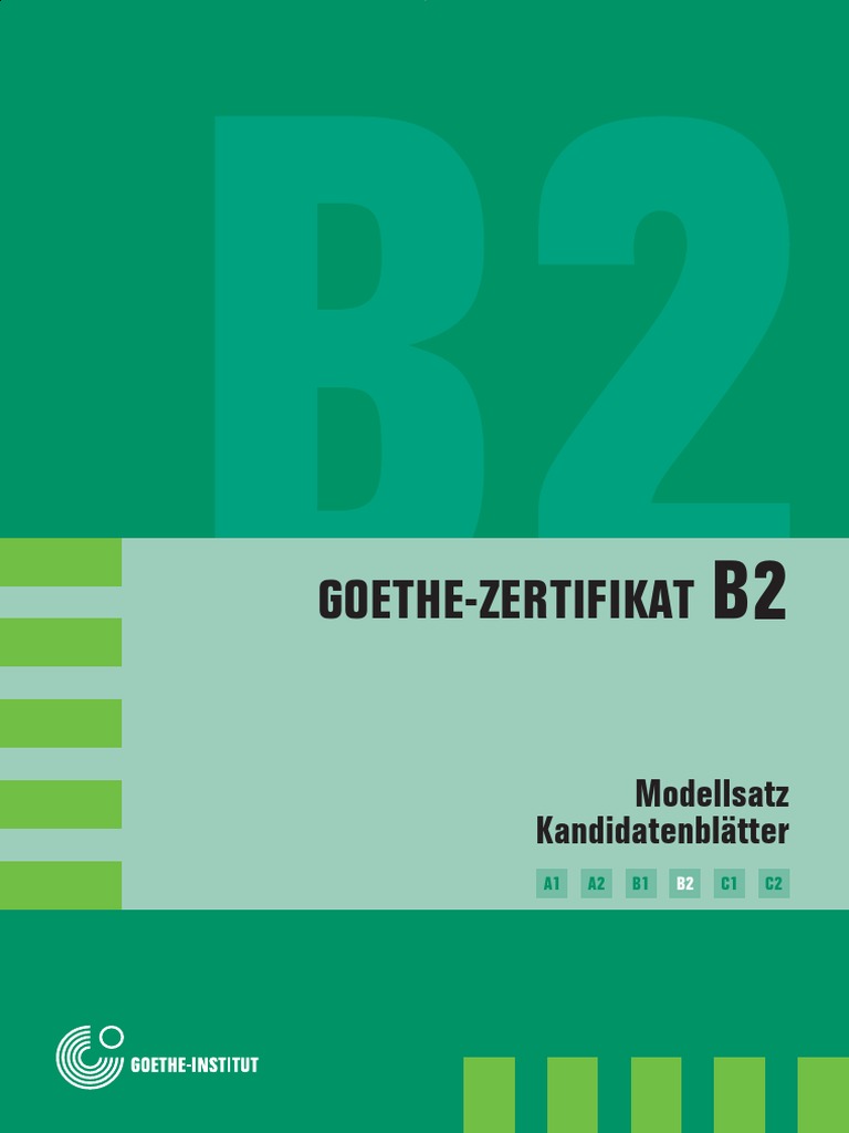 146453471 Goethe Zertifikat B2 Pdf