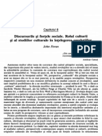 John Foran - Discursurile Si Fortele Sociale. Rolul Culturii Si Al Studiilor Culturale in Intelegerea Revolutiilor