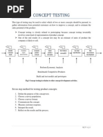 Concept Testing: Seven Step Method For Testing Product Concepts