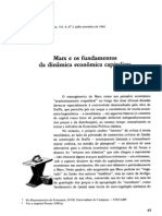 POSSAS, M. L. (1984) - Marx e os fundamentos da dinâmica econômica capitalista