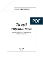 Tu Estei Roscata Mea PDF