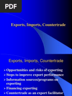 export import and countertrade