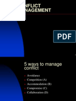 conflict management