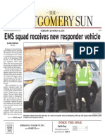 EMS Squad Receives New Responder Vehicle: Inside This Issue