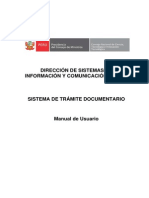 Manual de Usuario STD 2013_v2 _Sistema de Tramite Documentario