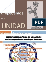 Introduccion Al Derecho Laboral General U-1 Ppt