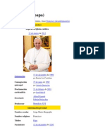 Francisco Papa Pope