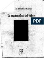 La Metamorfosis Del Objeto- G.M.garcia