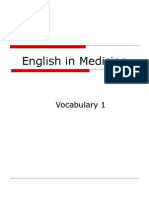 English in Medicine Vocabulary 1