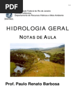 01 - Hidrologia Geral