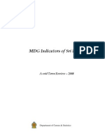 MDG Indicators of Sri Lanka: A Mid Term Review - 2008