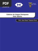 Caderno Lingua Portuguesa - Ana Paula Teixeira Porto