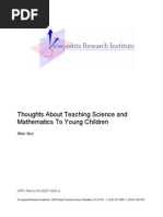 Alan Kay 2007 Teaching Children Science and Math