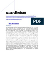 Atheism: Matt Mccormick