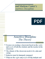 Lee and Marlene Canter's: Assertive Discipline