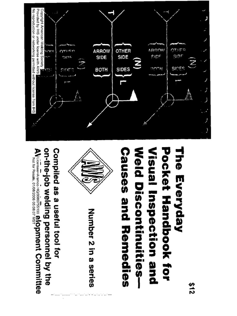 Welding Visual Inspection Guide AWS