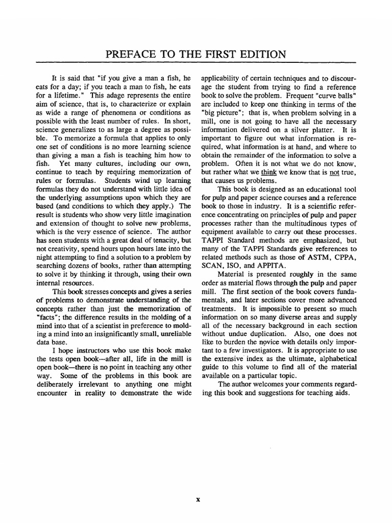 Handbook of Paper and Pulp Making PDF Mind Science