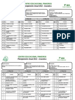 Planejamento 2012 - Gramática