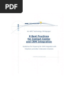 Download AMCWhite Paper-8 Best Practices for Contact Center and CRM Integration by AMC Technology LLC SN20849729 doc pdf