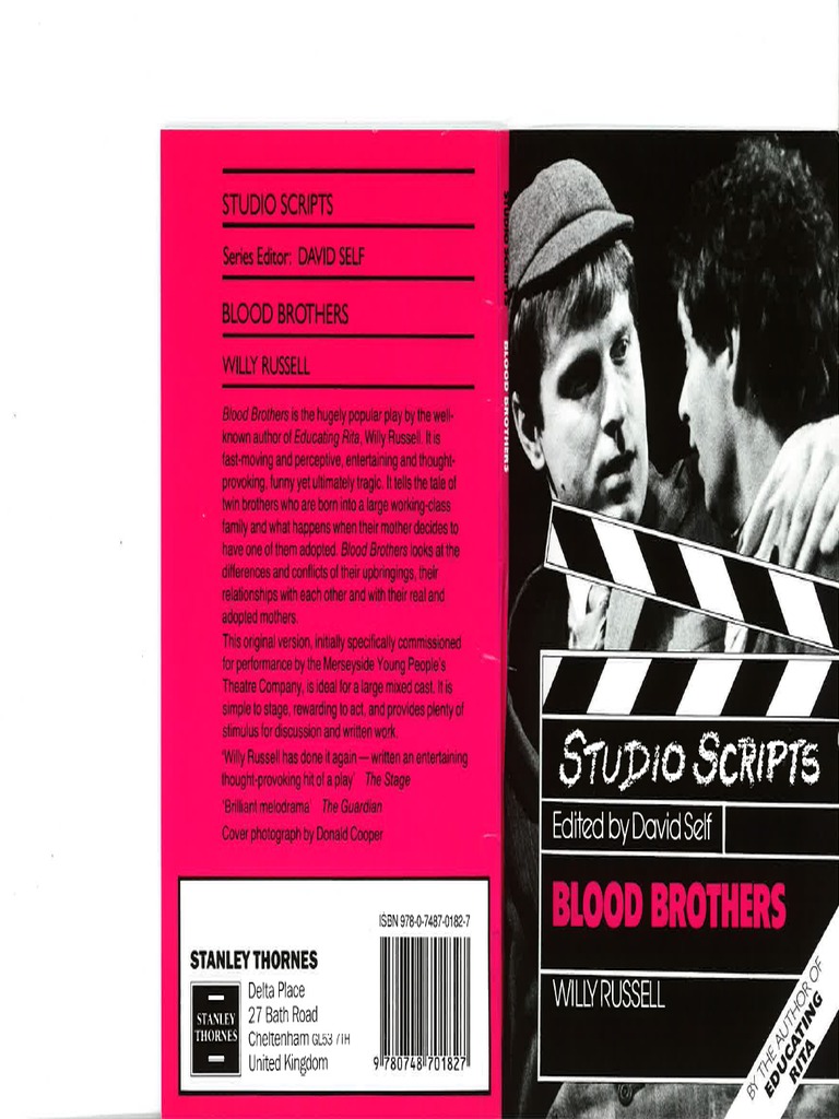 Blood Brothers Pdf