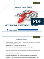 Reliance PE Fund India Oct 2013 Update On Investments