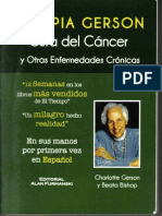 Terapia Gerson Cura Del Cancer y Otras Enfermedades Cronicas