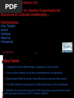 Download A Group Presentation on Critical Review on Nestle Organisational Structure by Ish51214 SN20850937 doc pdf