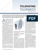 Tolerating Tolerances