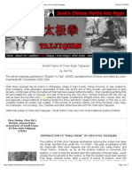 ChinaFromInside.com presents...  TAIJIQUAN - Small Frame of Chen Style Taijiquan