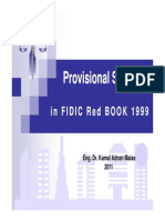 9Kamal Malas Presentation About Provisional Sums in FIDIC Red Book 1999