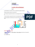 Piles Electrochimiques