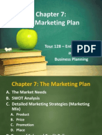 Chapter 7 - Marketing Plan