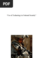 Download Use of Technology in National Security - Presentation by Shaunak De SN20853718 doc pdf