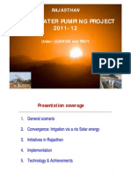 Rajasthan Solar Pump Presentation